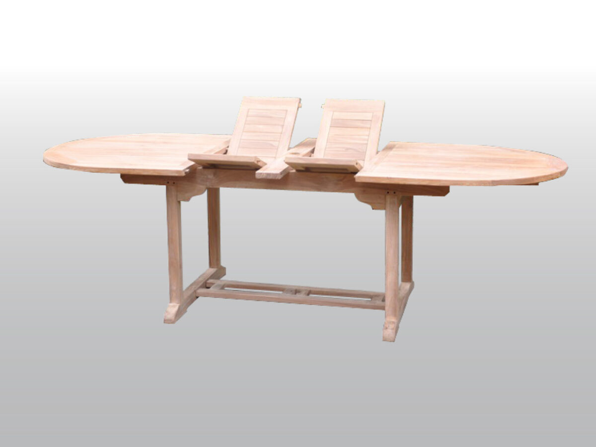 Double Extension Table Oval