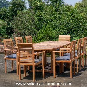 Set Double Extension 8 Stacking Chairs (10)